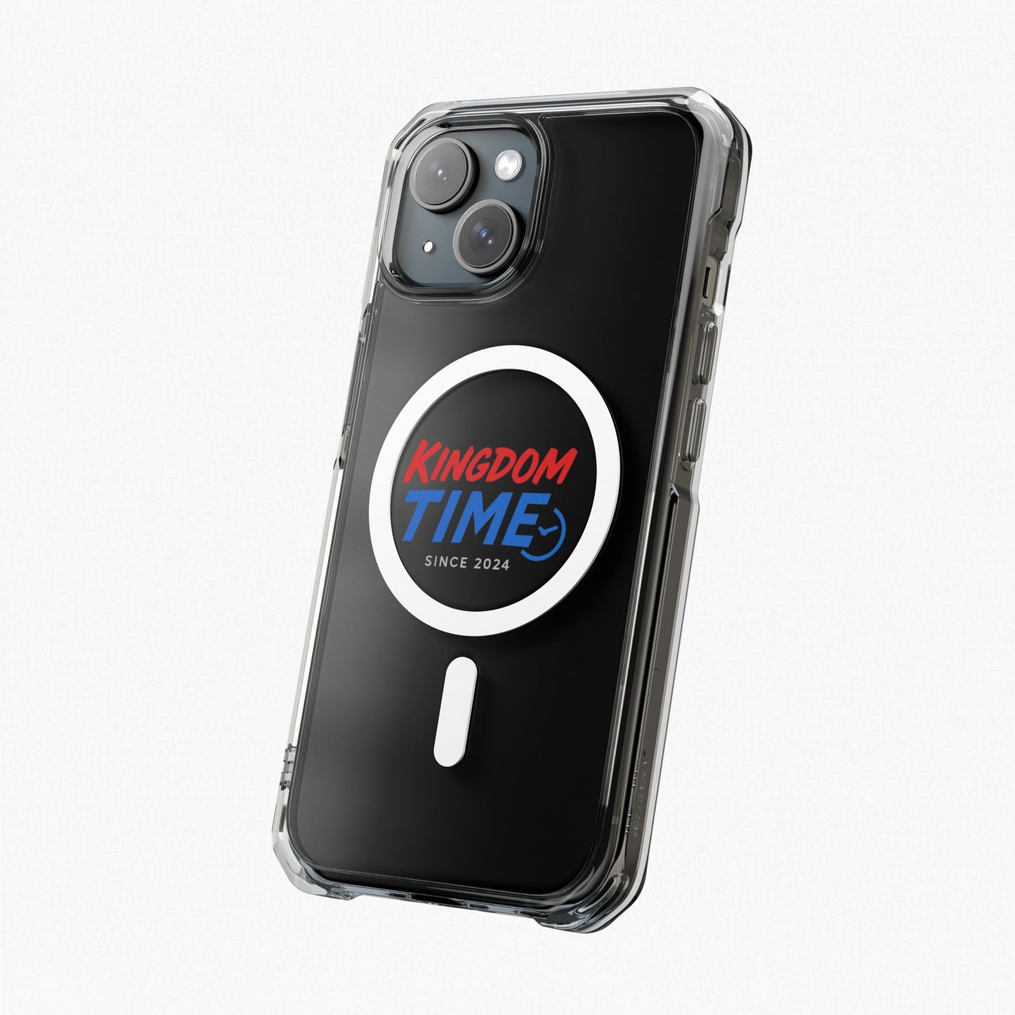 Stylish Magnetic Clear Case for iPhone