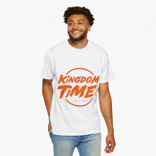 Kingdom Time Unisex Garment-Dyed T-shirt