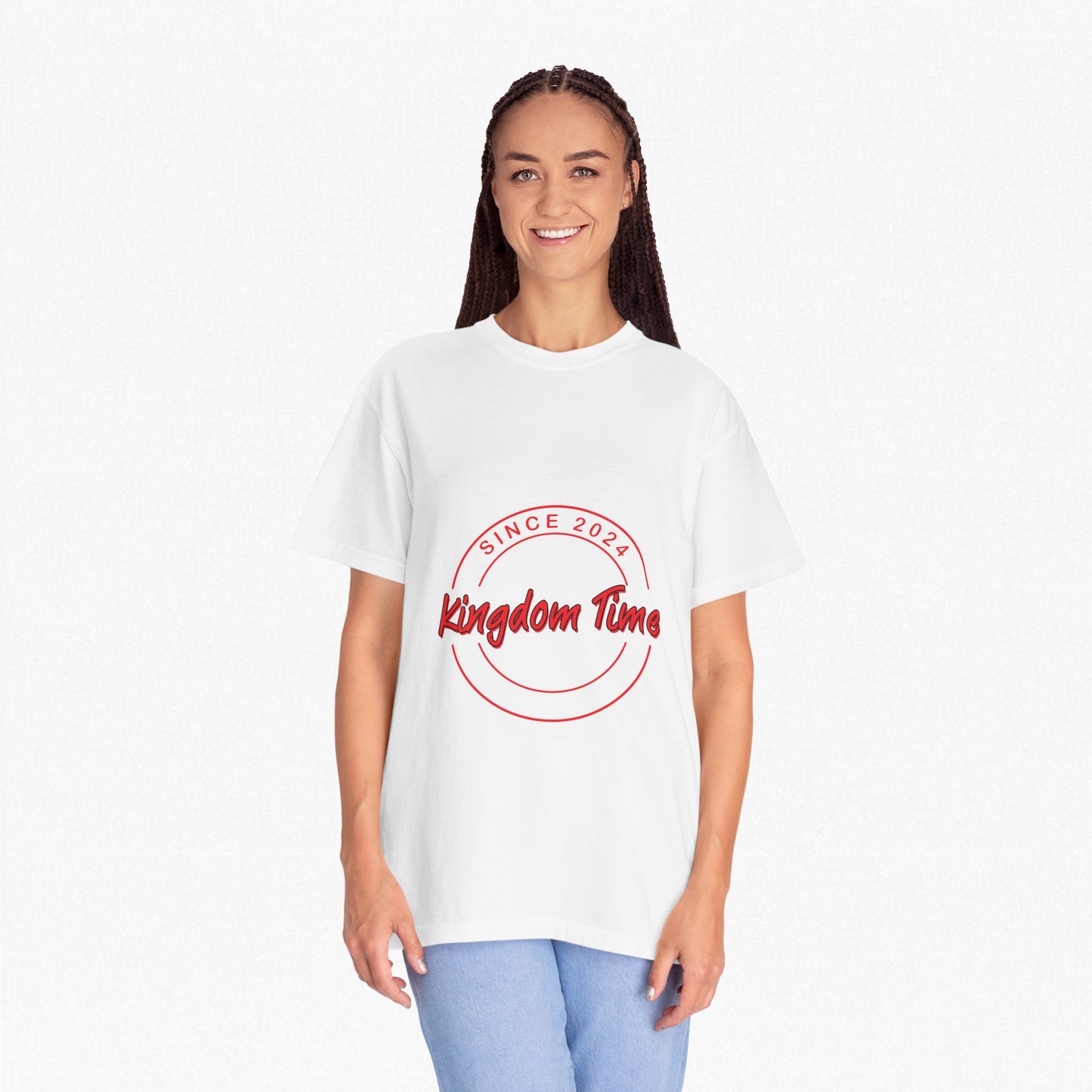 Kingdom Time Unisex Garment-Dyed T-shirt