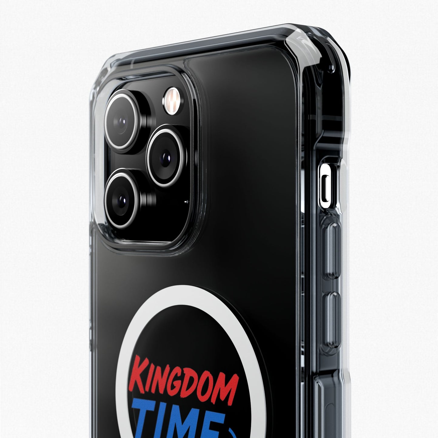 Stylish Magnetic Clear Case for iPhone