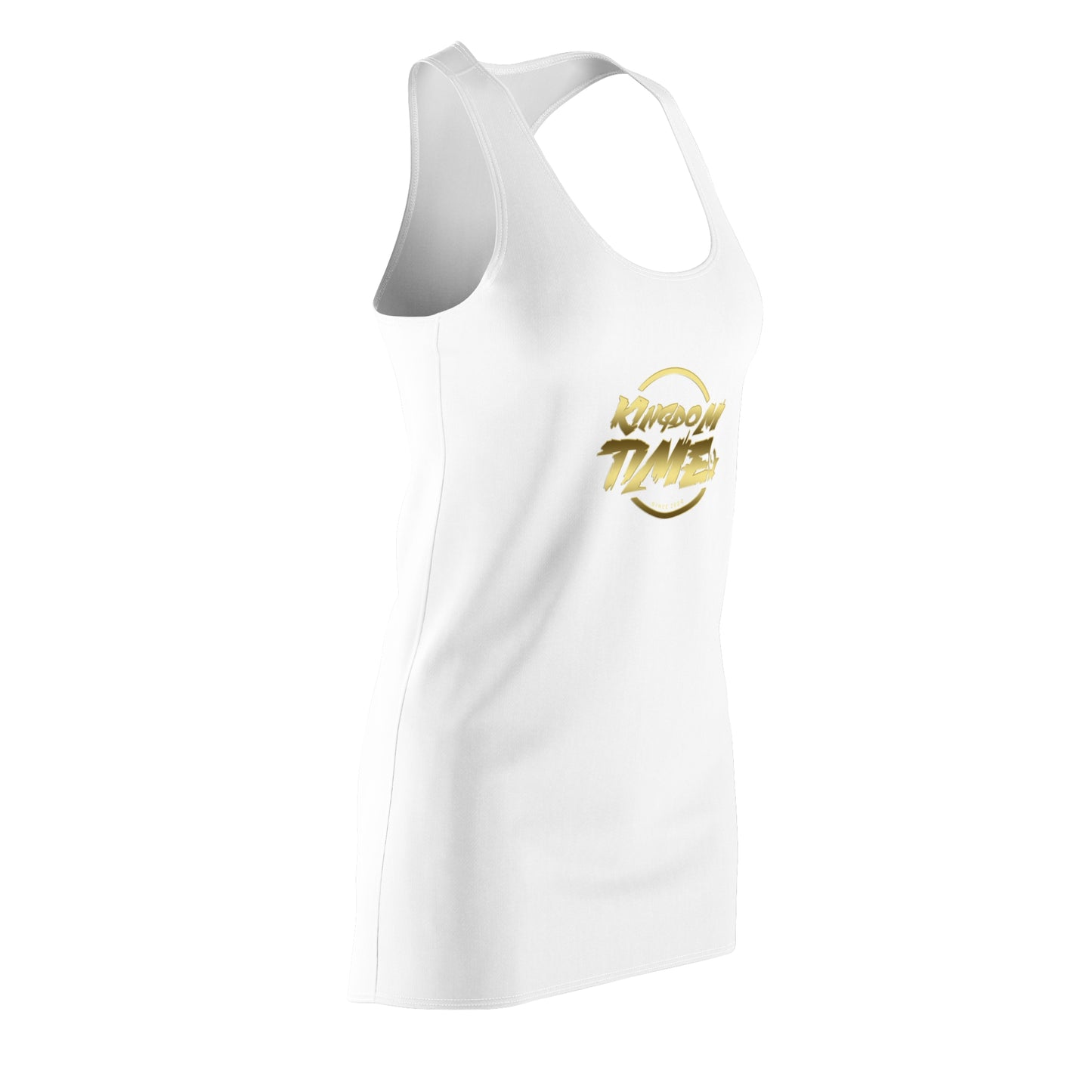 Golden Vibes Women's Racerback Dress