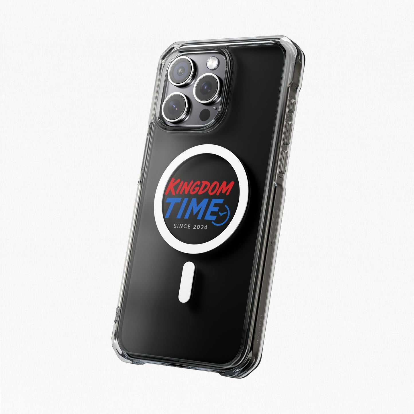 Stylish Magnetic Clear Case for iPhone