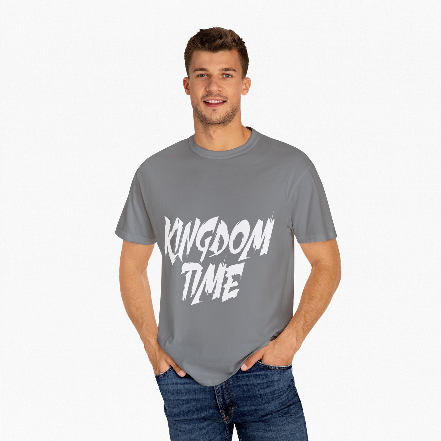 Kingdom Time collection Unisex Garment-Dyed T-shirt