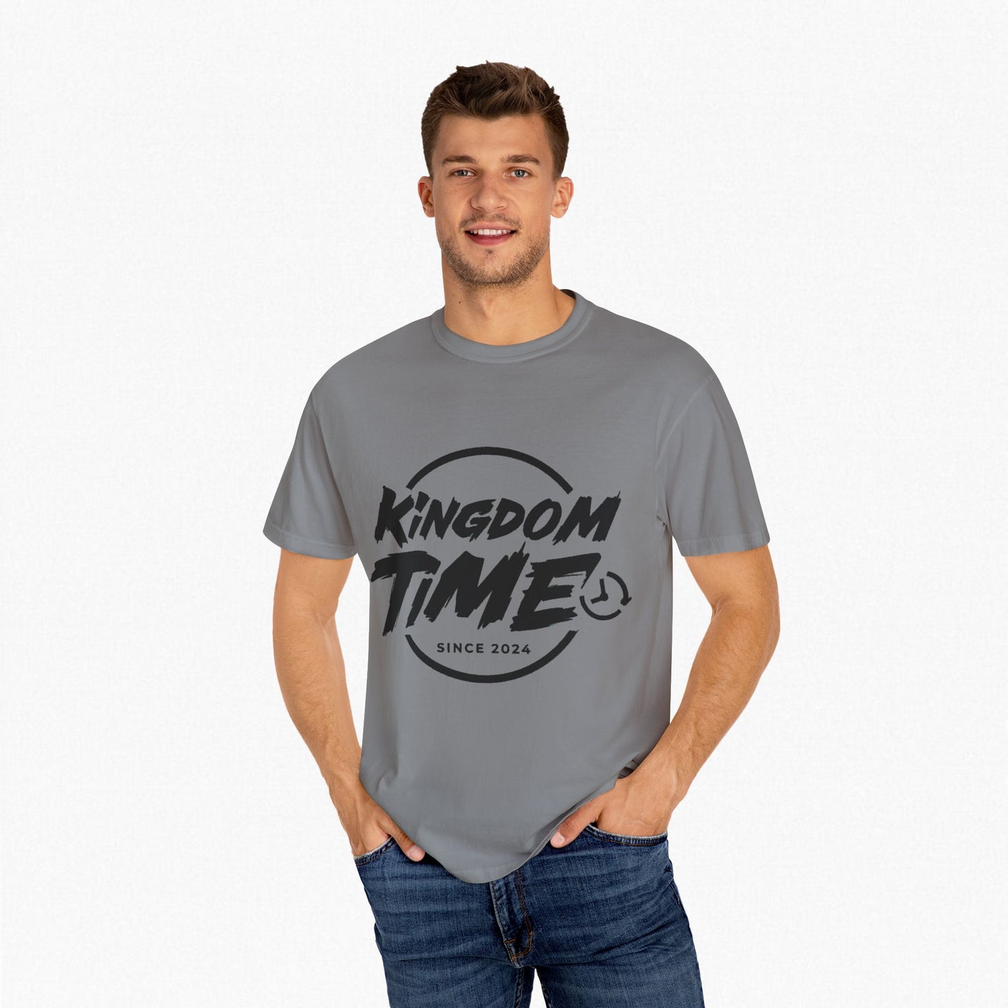 Kingdom Time collection Unisex Garment-Dyed T-shirt