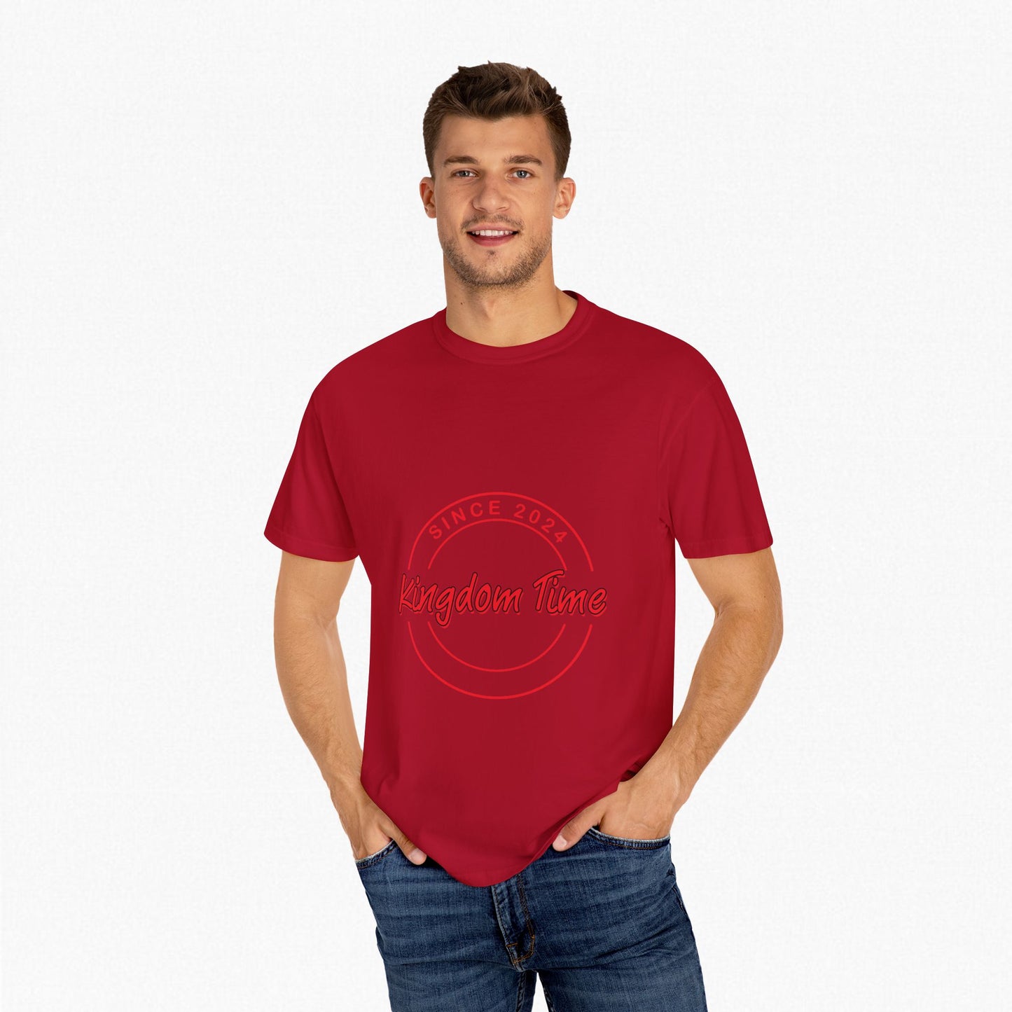 Kingdom Time Unisex Garment-Dyed T-shirt