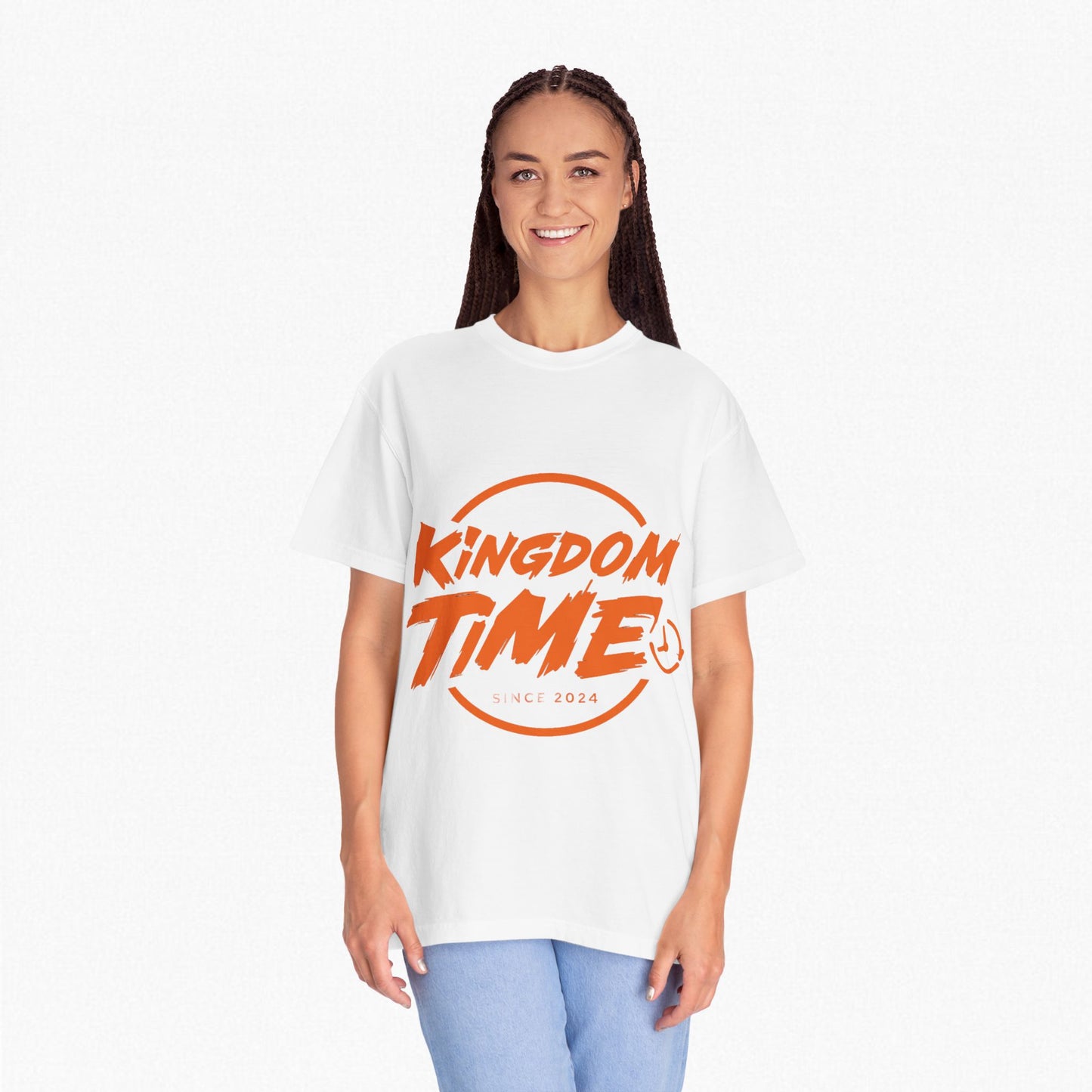 Kingdom Time Unisex Garment-Dyed T-shirt
