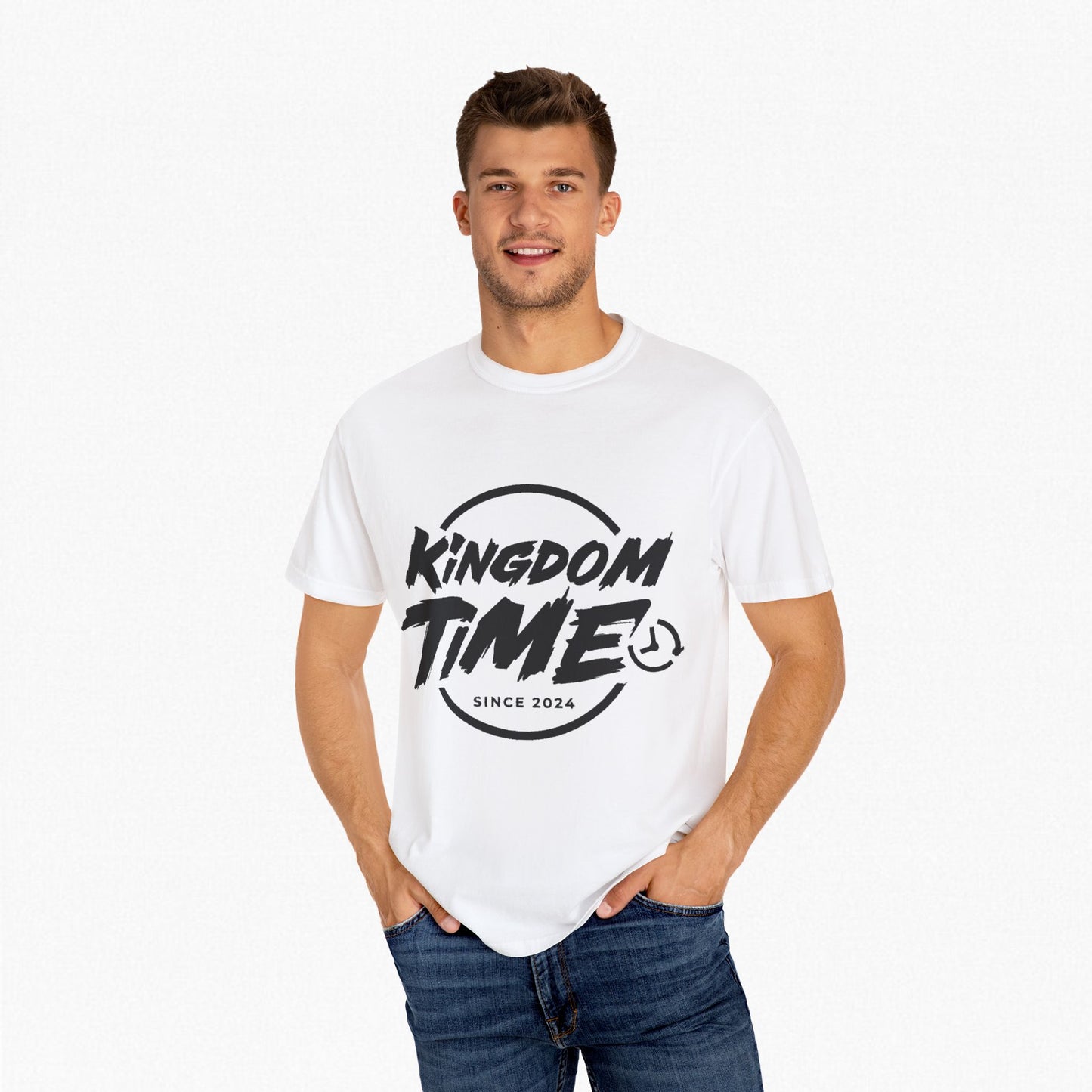 Kingdom Time collection Unisex Garment-Dyed T-shirt