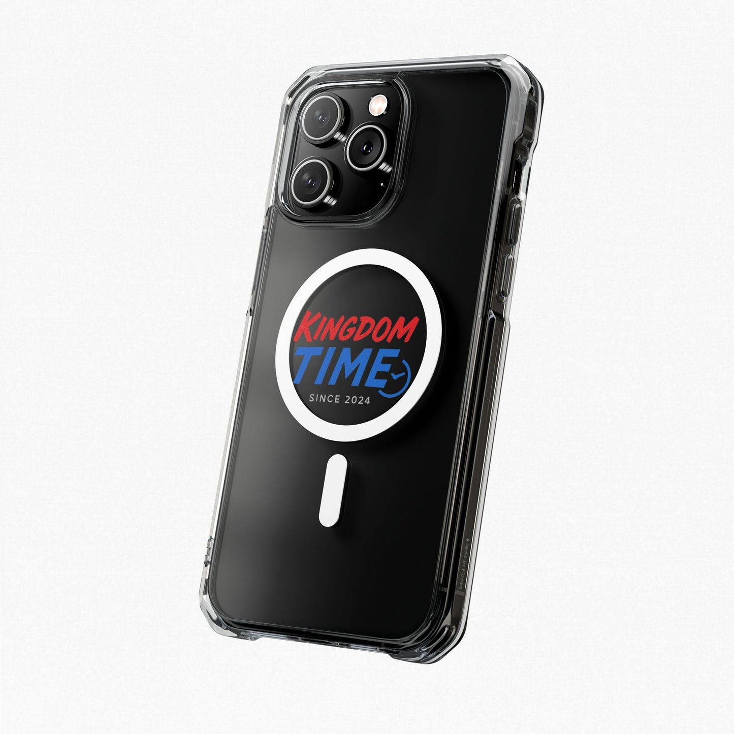 Stylish Magnetic Clear Case for iPhone