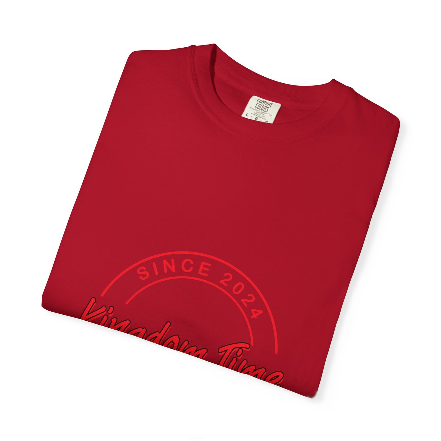 Kingdom Time Unisex Garment-Dyed T-shirt