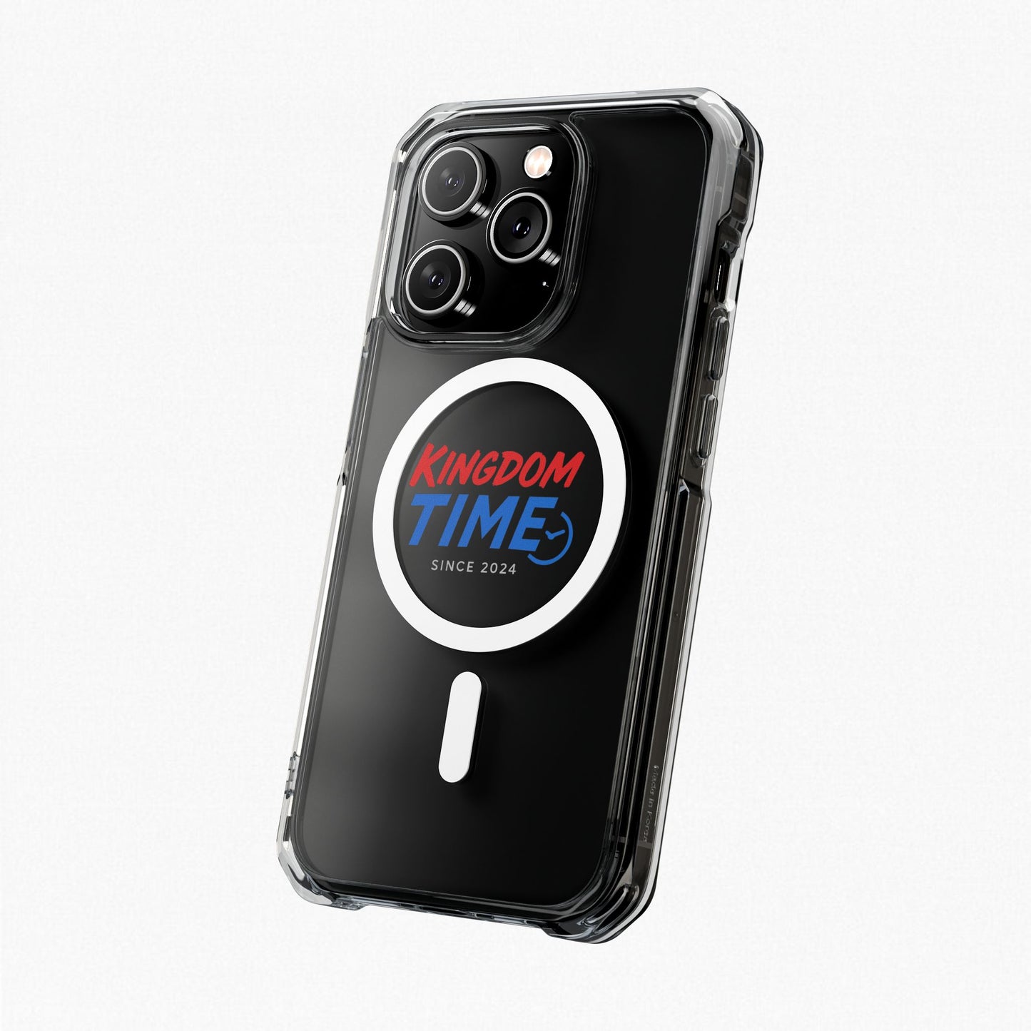 Stylish Magnetic Clear Case for iPhone