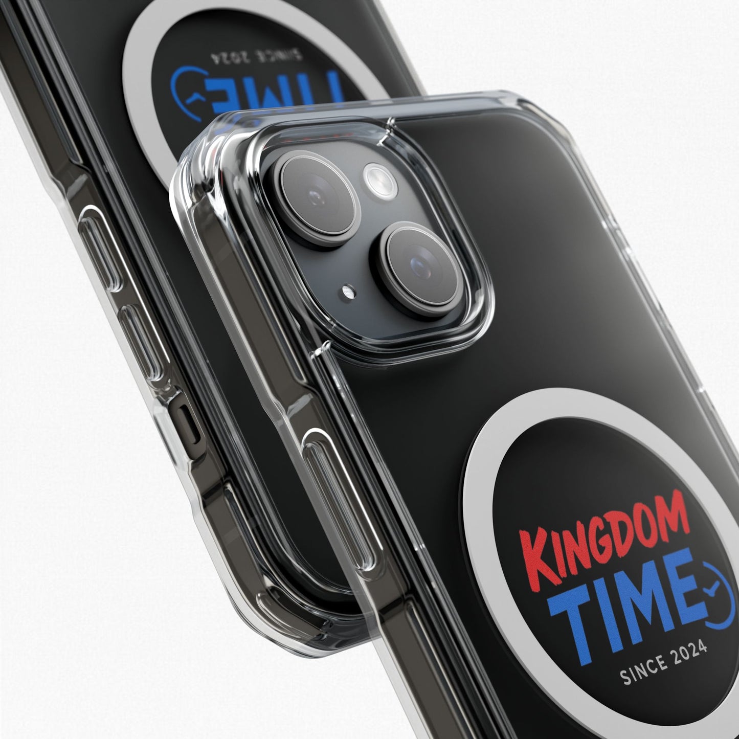 Stylish Magnetic Clear Case for iPhone