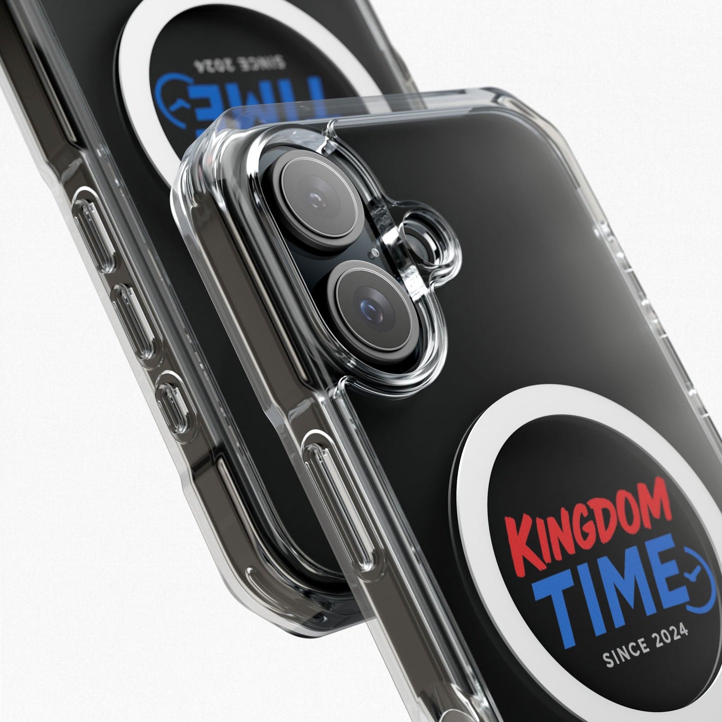 Stylish Magnetic Clear Case for iPhone