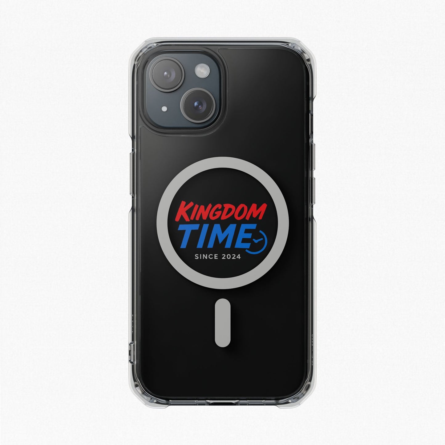 Stylish Magnetic Clear Case for iPhone