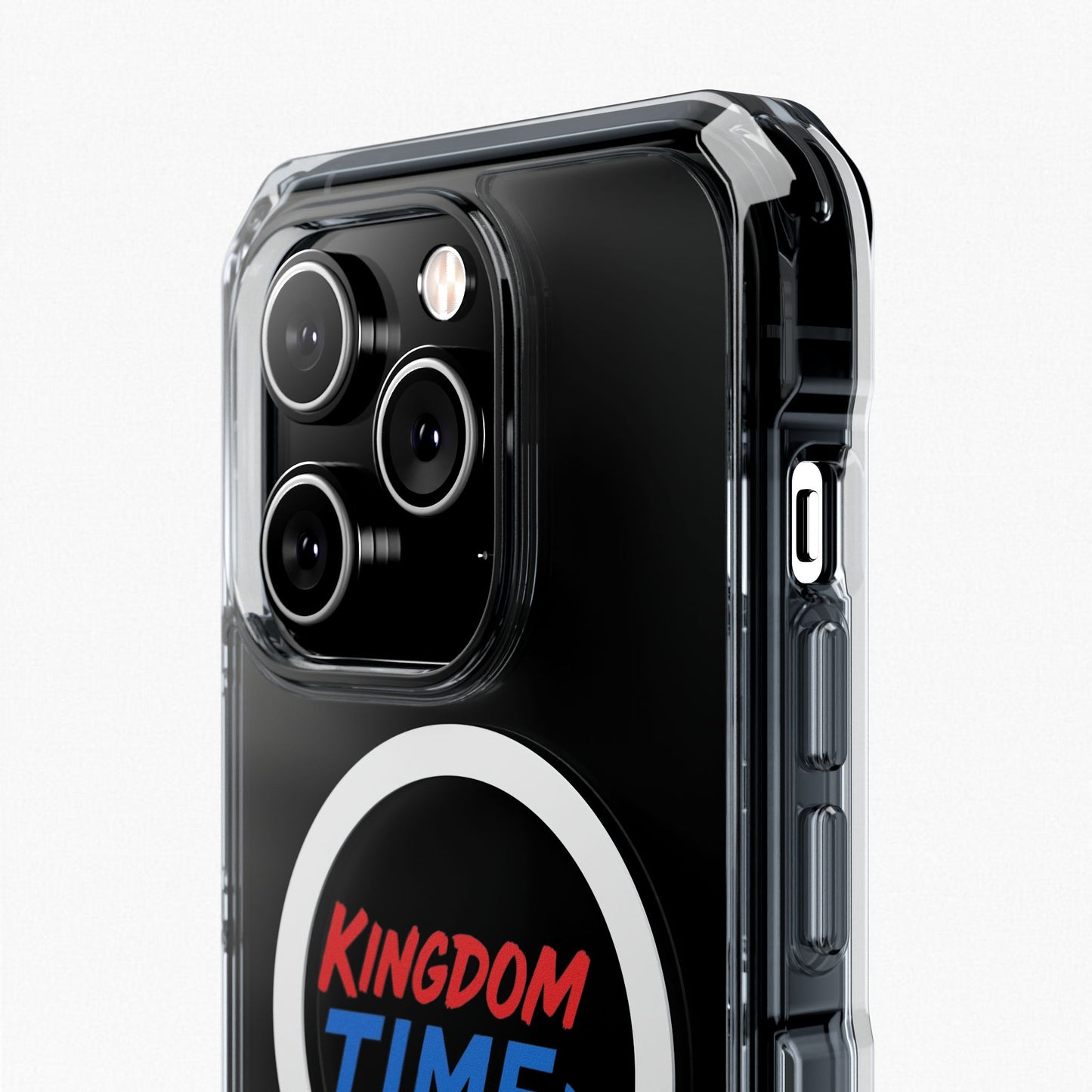Stylish Magnetic Clear Case for iPhone