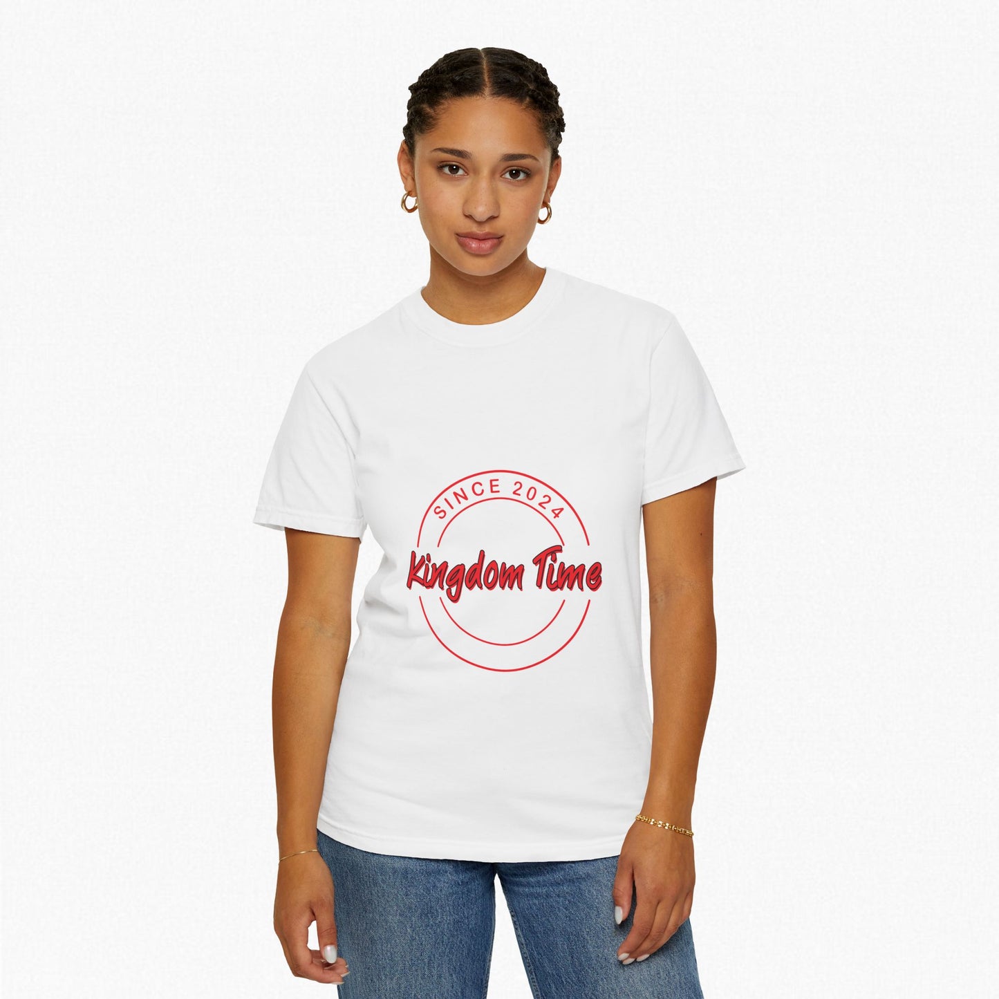 Kingdom Time Unisex Garment-Dyed T-shirt