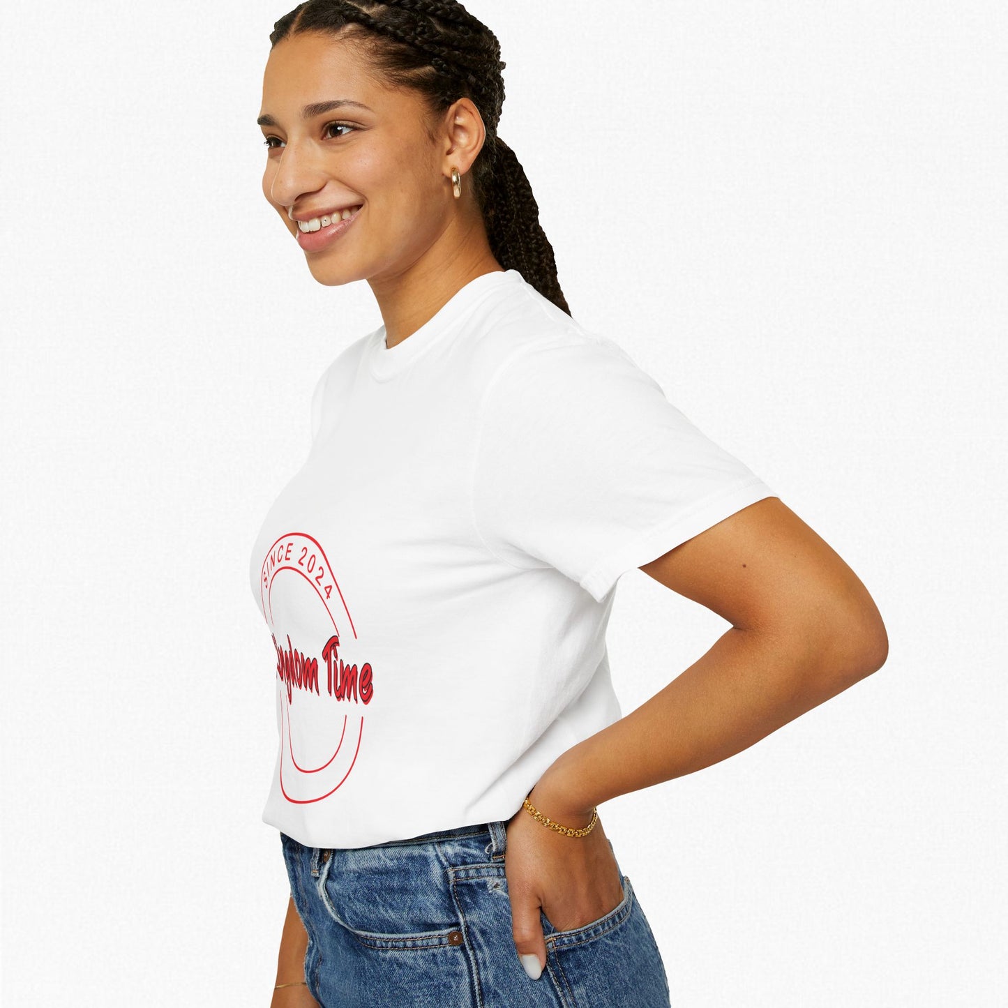 Kingdom Time Unisex Garment-Dyed T-shirt