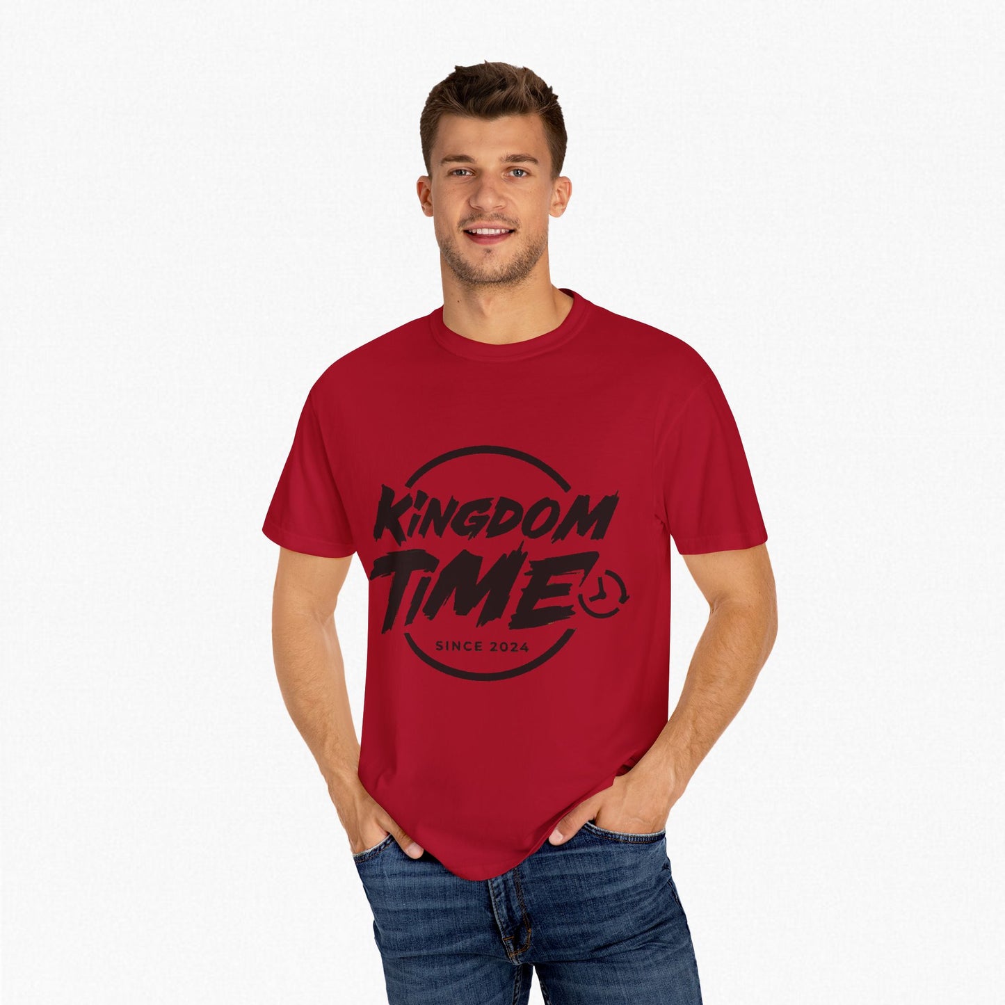 Kingdom Time collection Unisex Garment-Dyed T-shirt