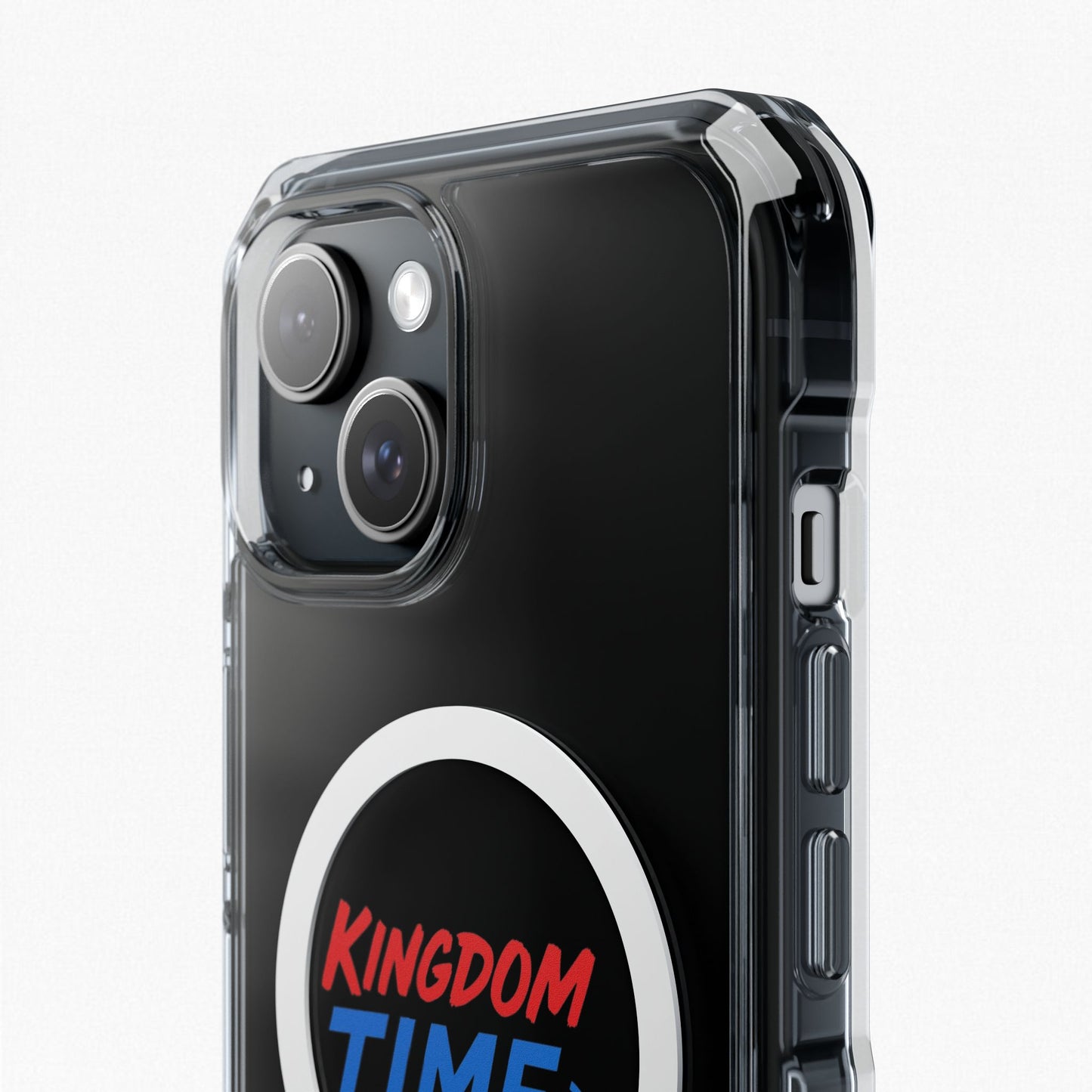 Stylish Magnetic Clear Case for iPhone