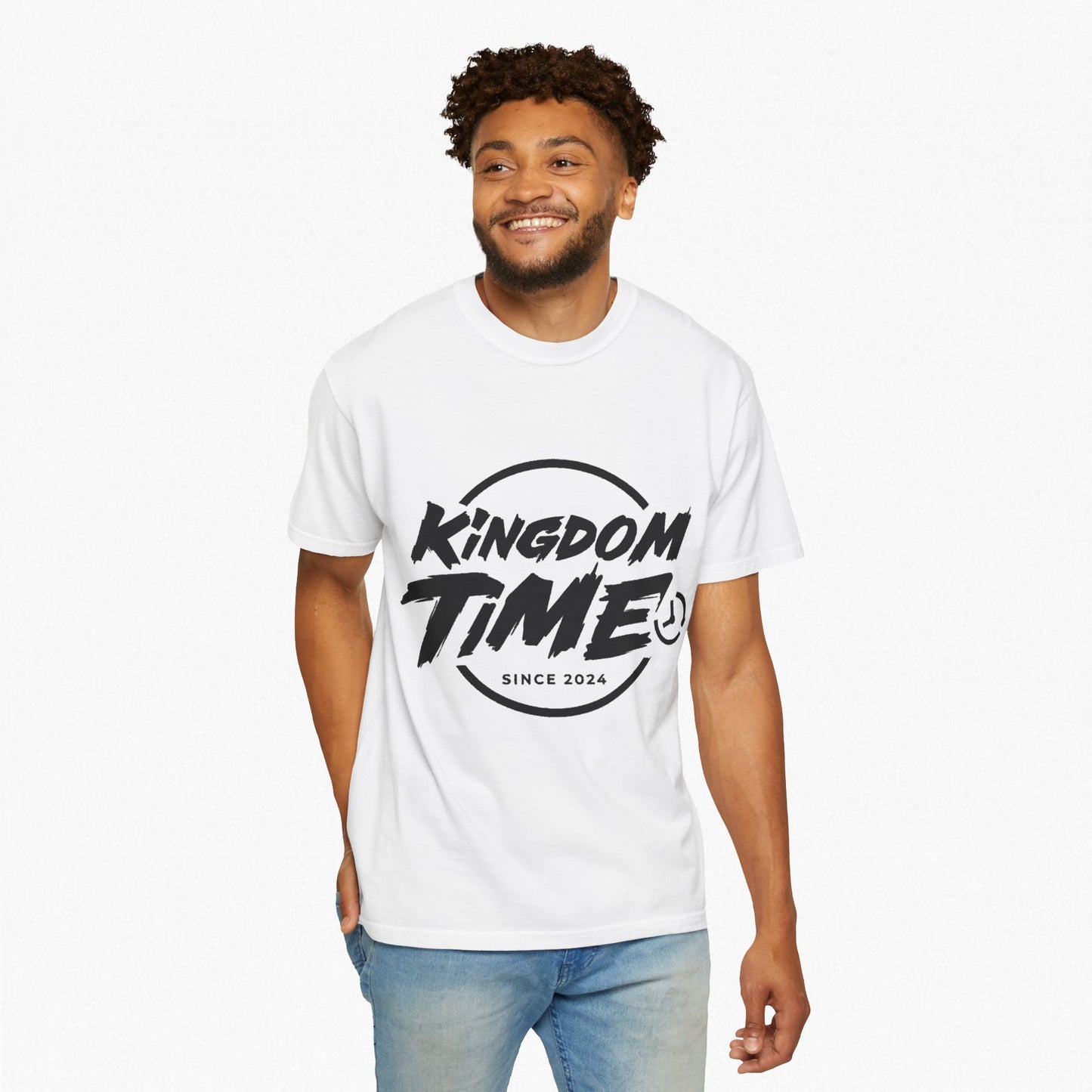 Kingdom Time collection Unisex Garment-Dyed T-shirt
