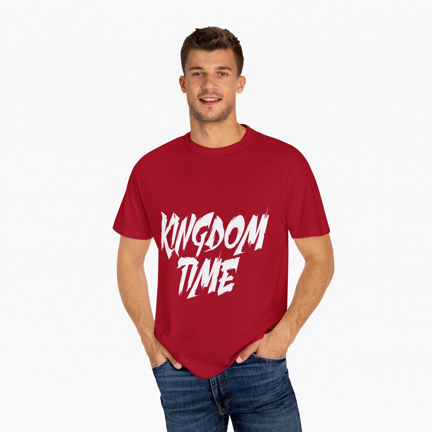 Kingdom Time collection Unisex Garment-Dyed T-shirt