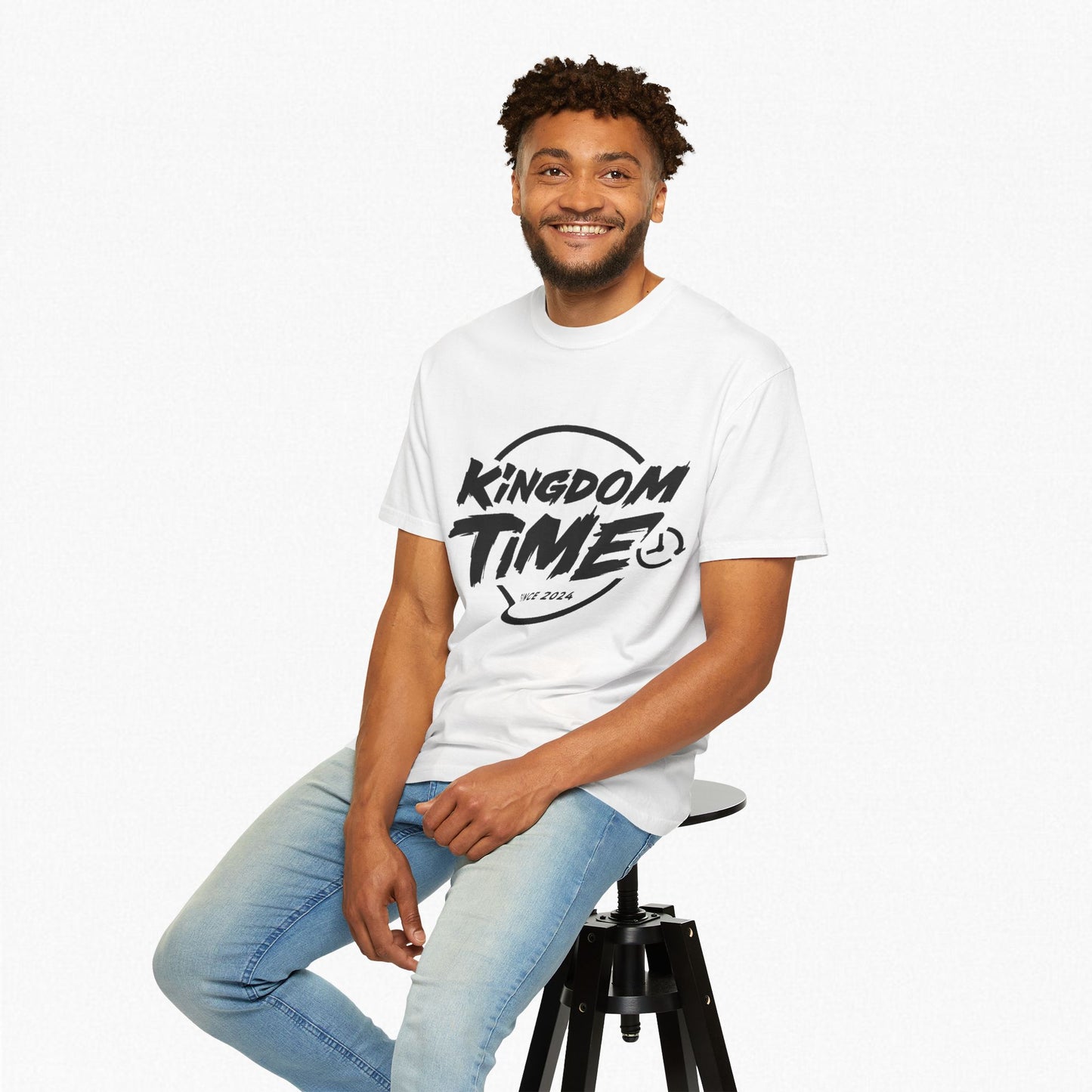 Kingdom Time collection Unisex Garment-Dyed T-shirt