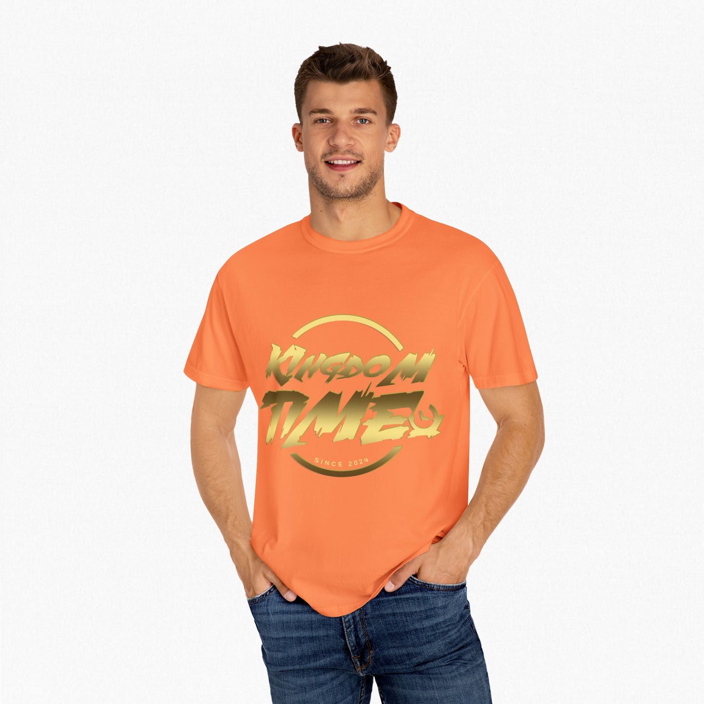Kingdom Time Unisex Garment-Dyed T-shirt