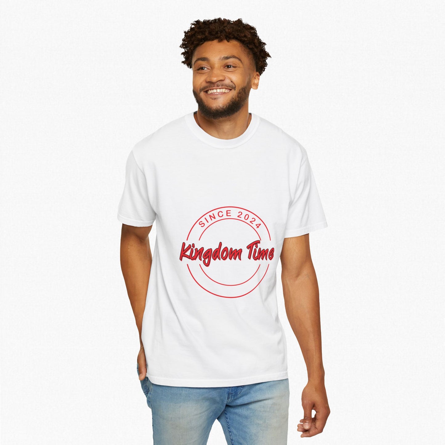 Kingdom Time Unisex Garment-Dyed T-shirt