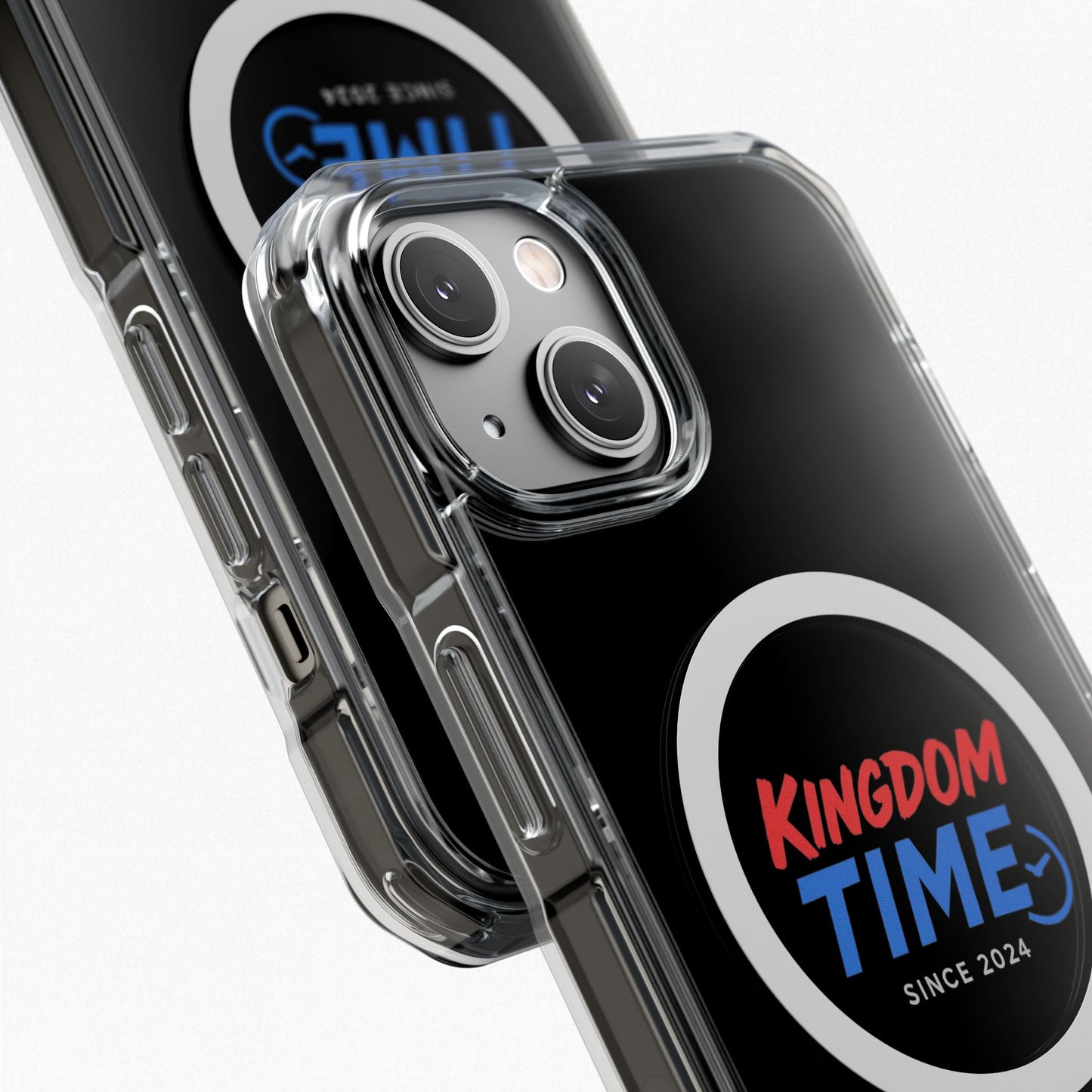 Stylish Magnetic Clear Case for iPhone