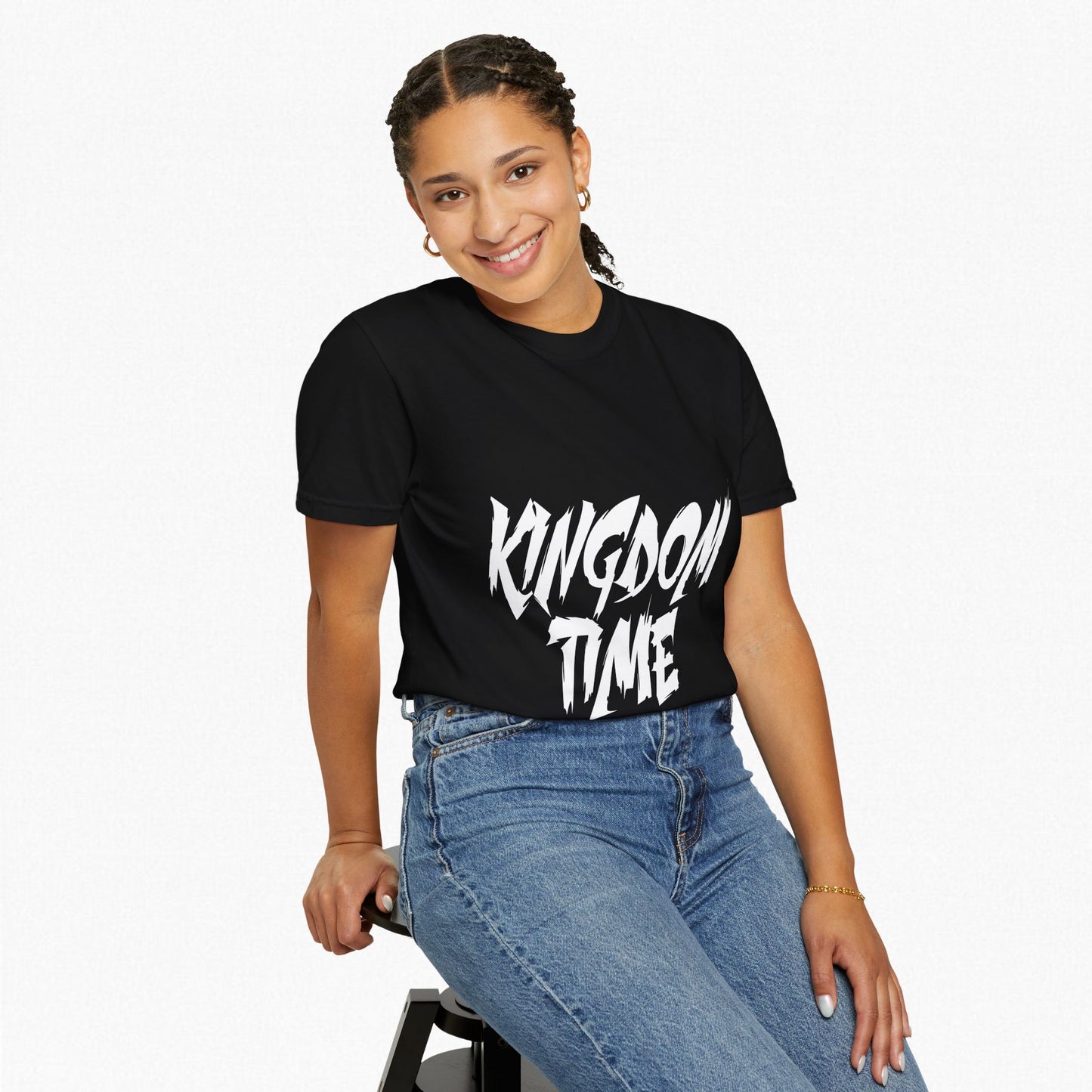 Kingdom Time collection Unisex Garment-Dyed T-shirt