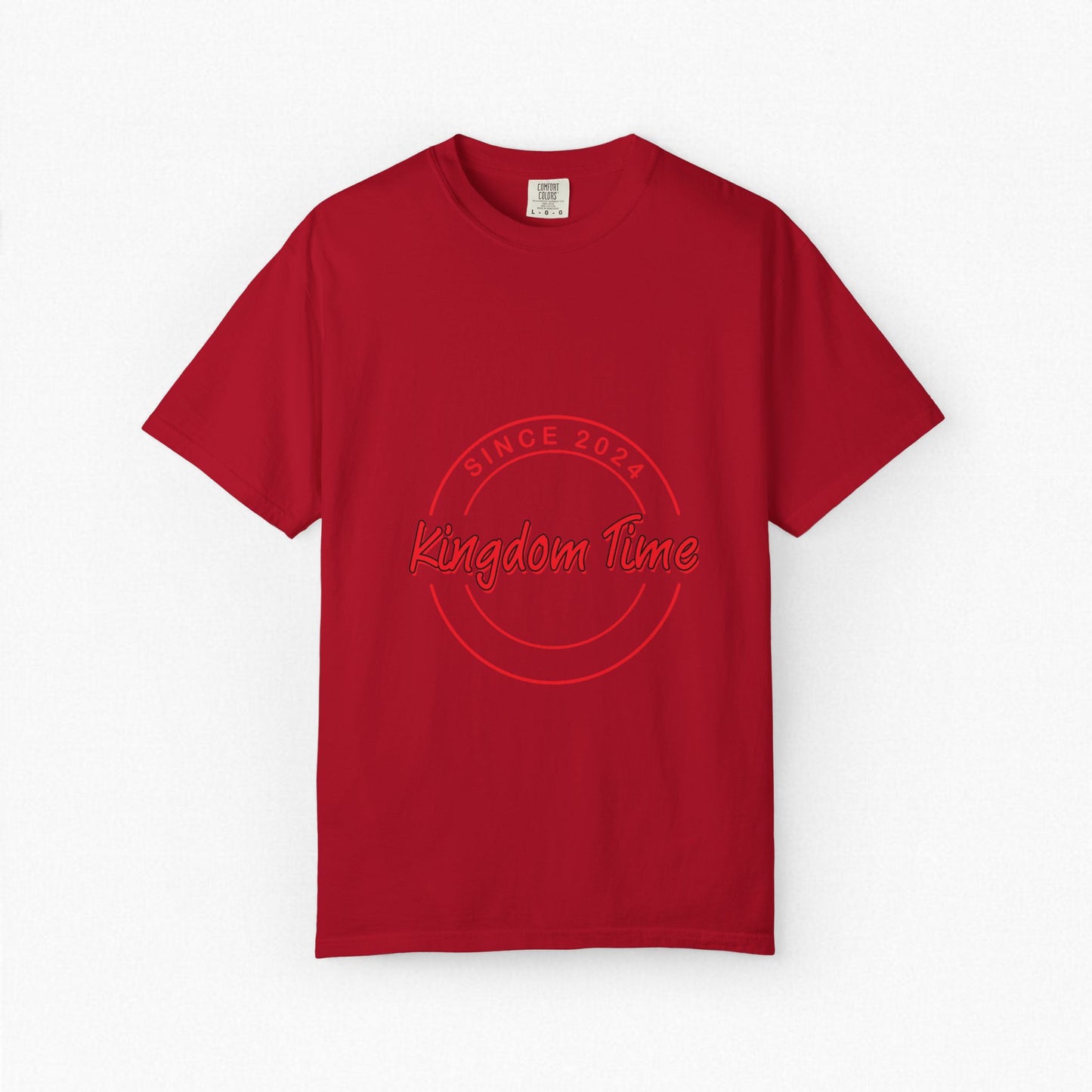 Kingdom Time Unisex Garment-Dyed T-shirt