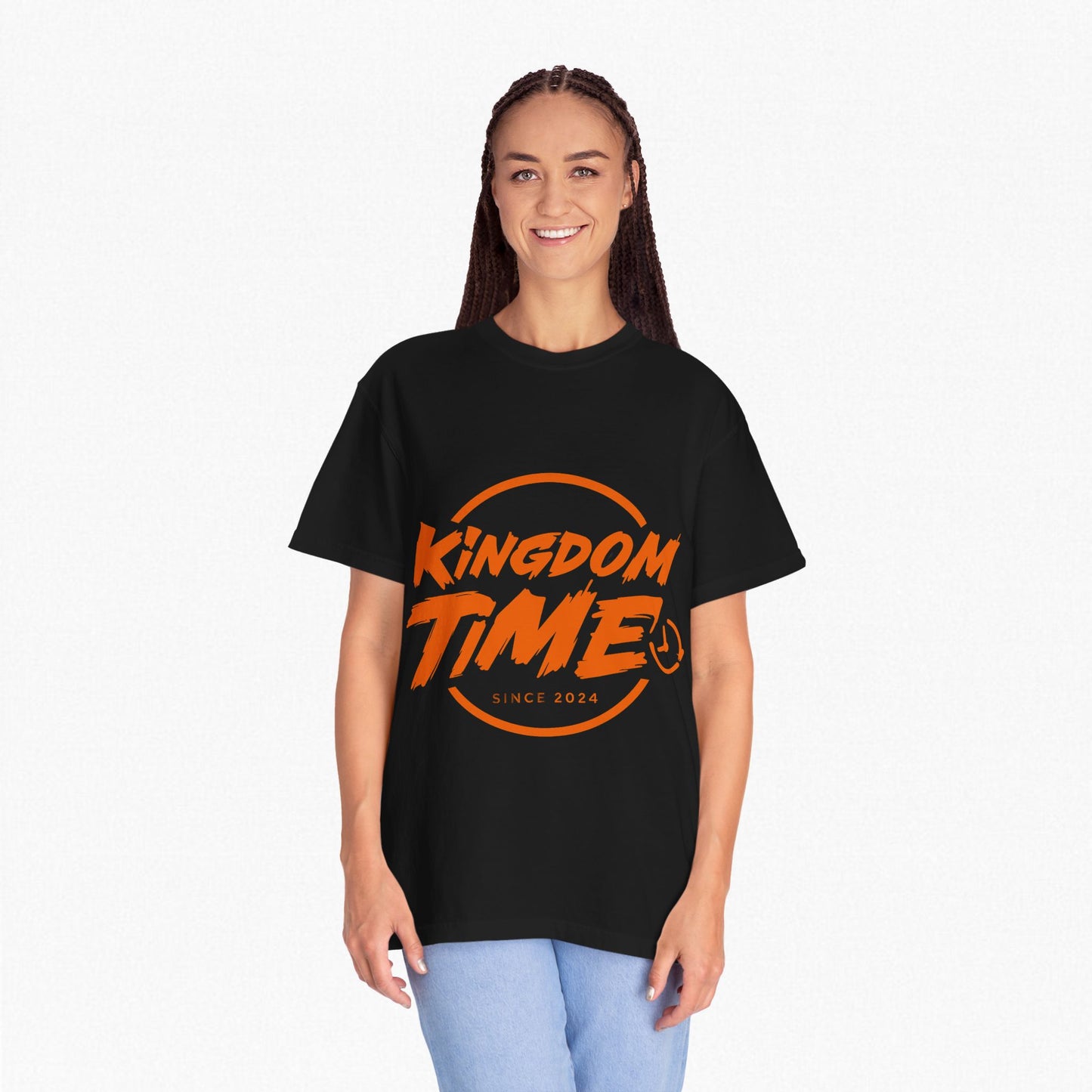 Kingdom Time Unisex Garment-Dyed T-shirt