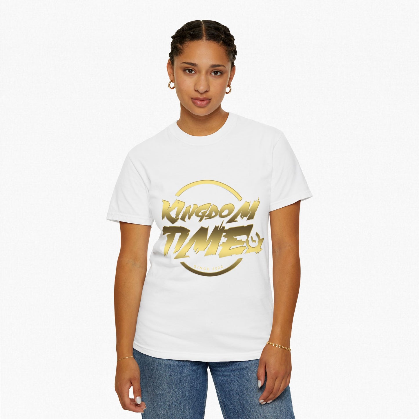 Kingdom Time Unisex Garment-Dyed T-shirt