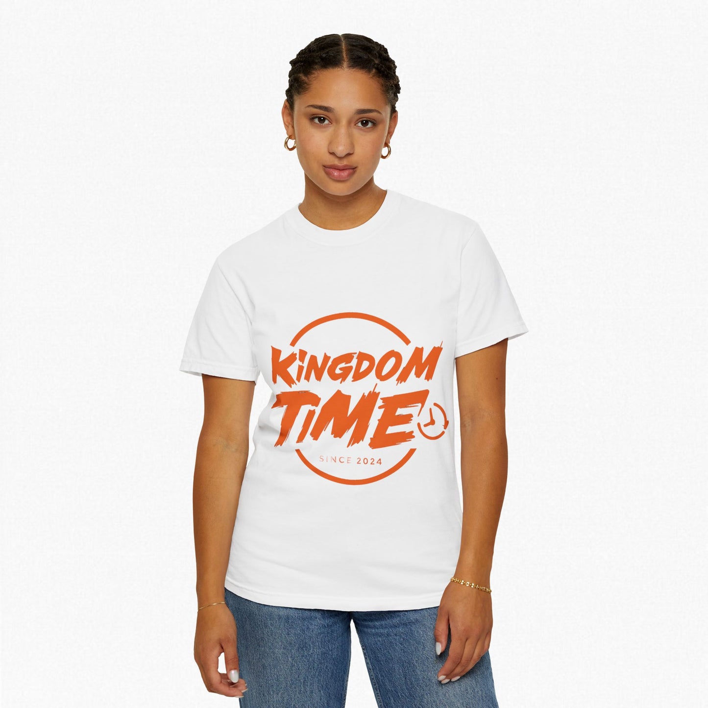 Kingdom Time Unisex Garment-Dyed T-shirt