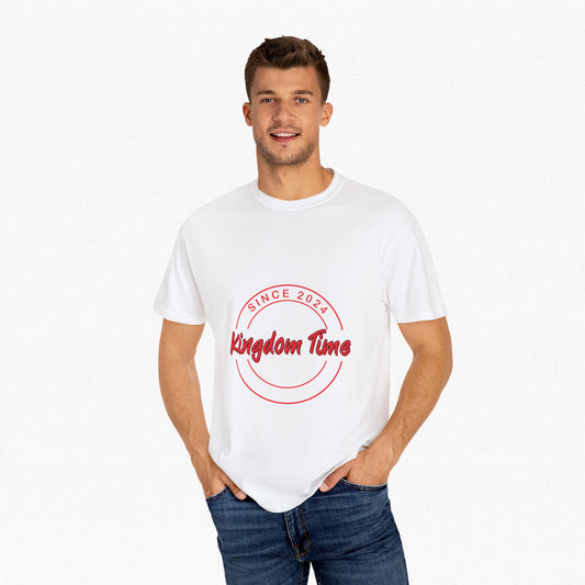 Kingdom Time Unisex Garment-Dyed T-shirt