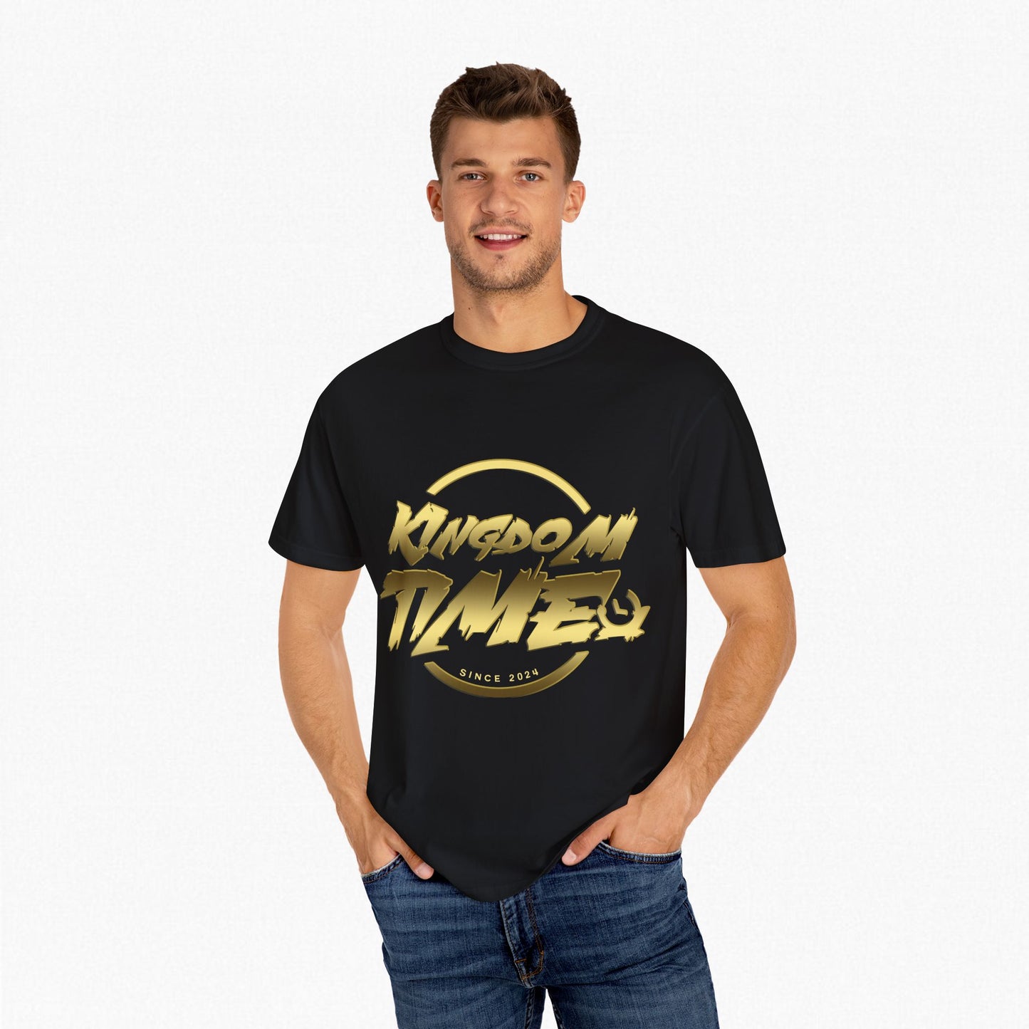 Kingdom Time Unisex Garment-Dyed T-shirt