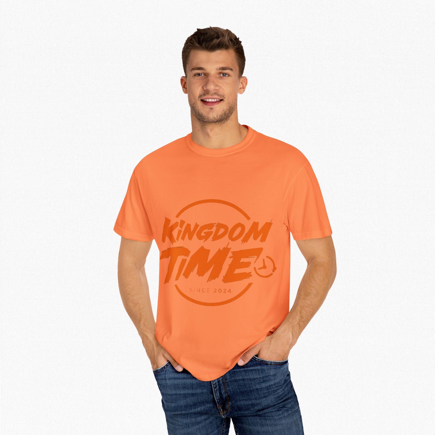 Kingdom Time Unisex Garment-Dyed T-shirt