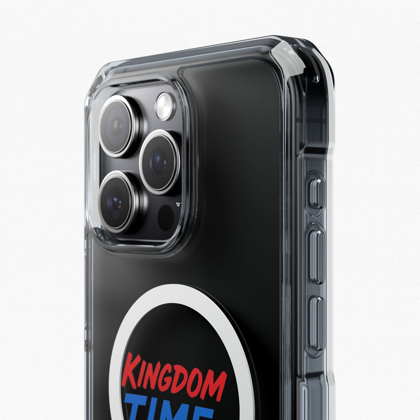 Stylish Magnetic Clear Case for iPhone