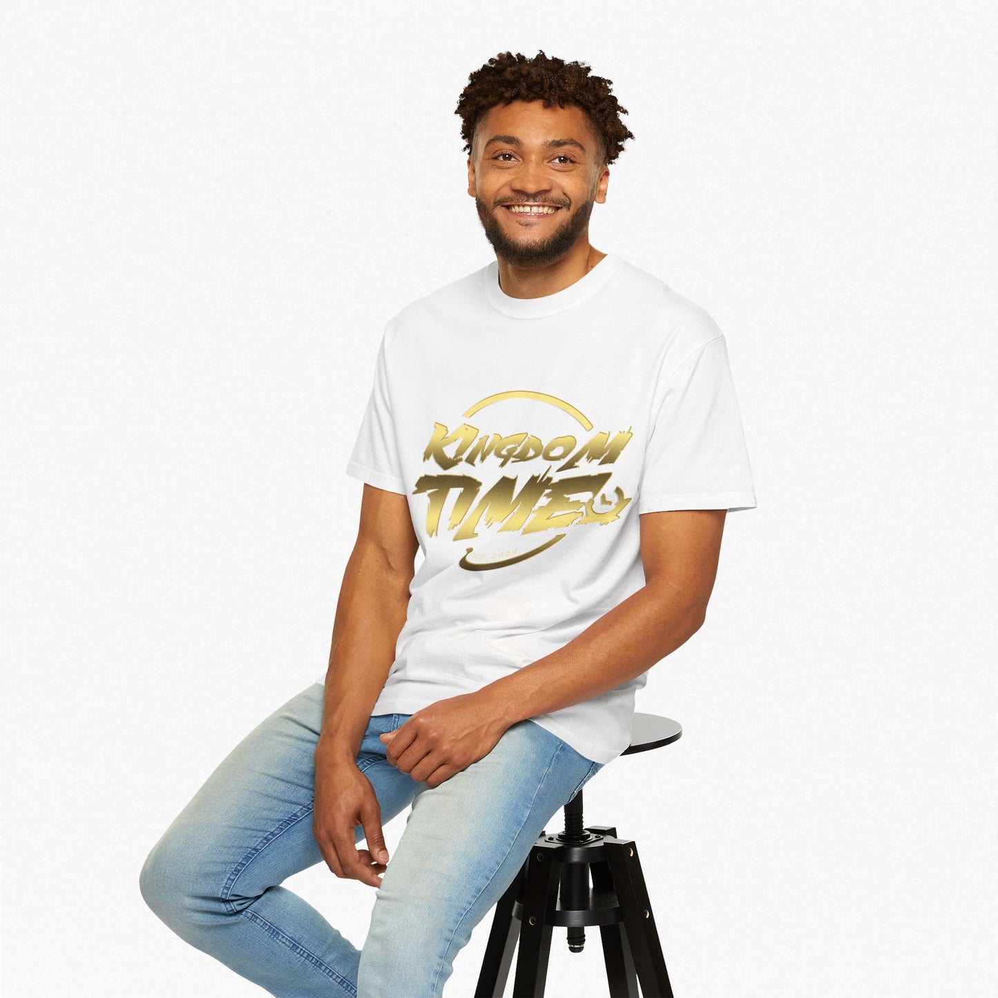 Kingdom Time Unisex Garment-Dyed T-shirt