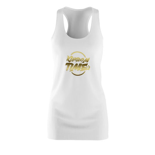 Golden Vibes Women's Racerback Dress