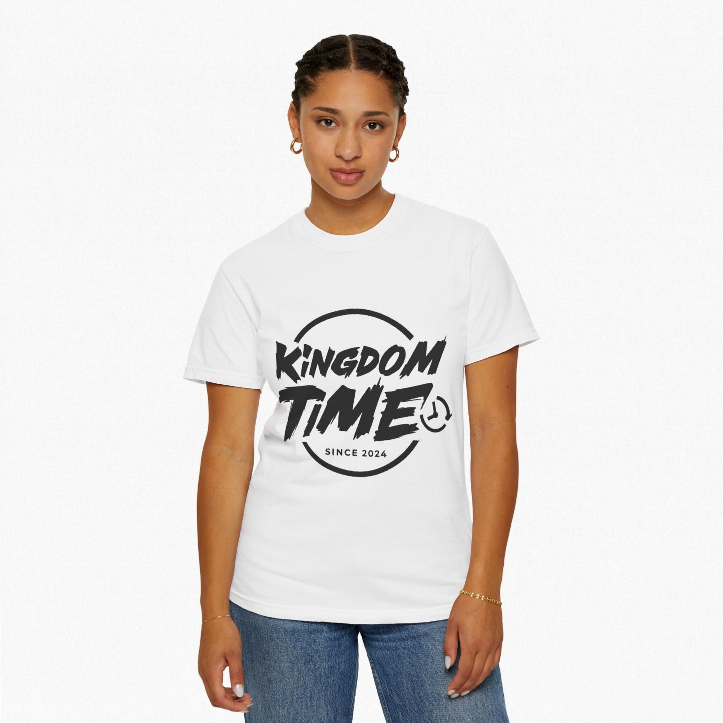 Kingdom Time  collection Unisex Garment-Dyed T-shirt