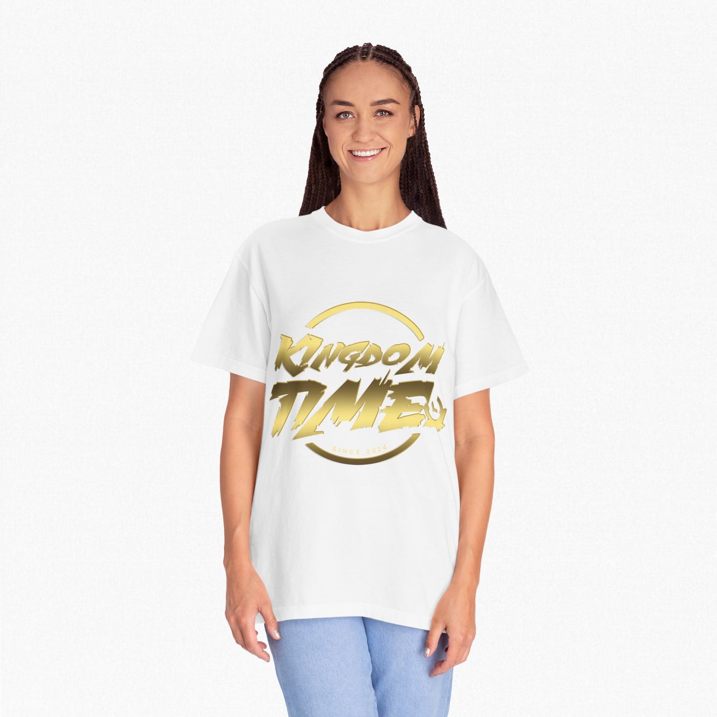 Kingdom Time Unisex Garment-Dyed T-shirt
