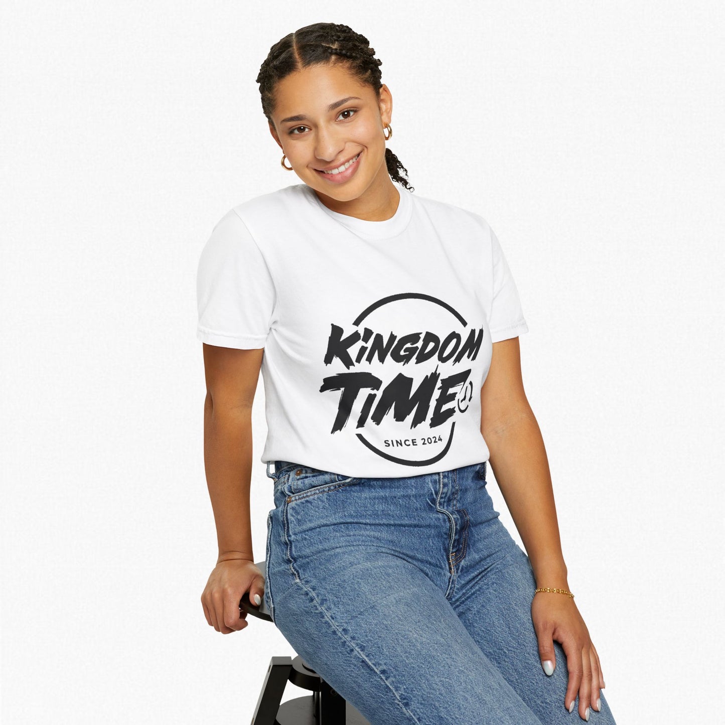 Kingdom Time  collection Unisex Garment-Dyed T-shirt