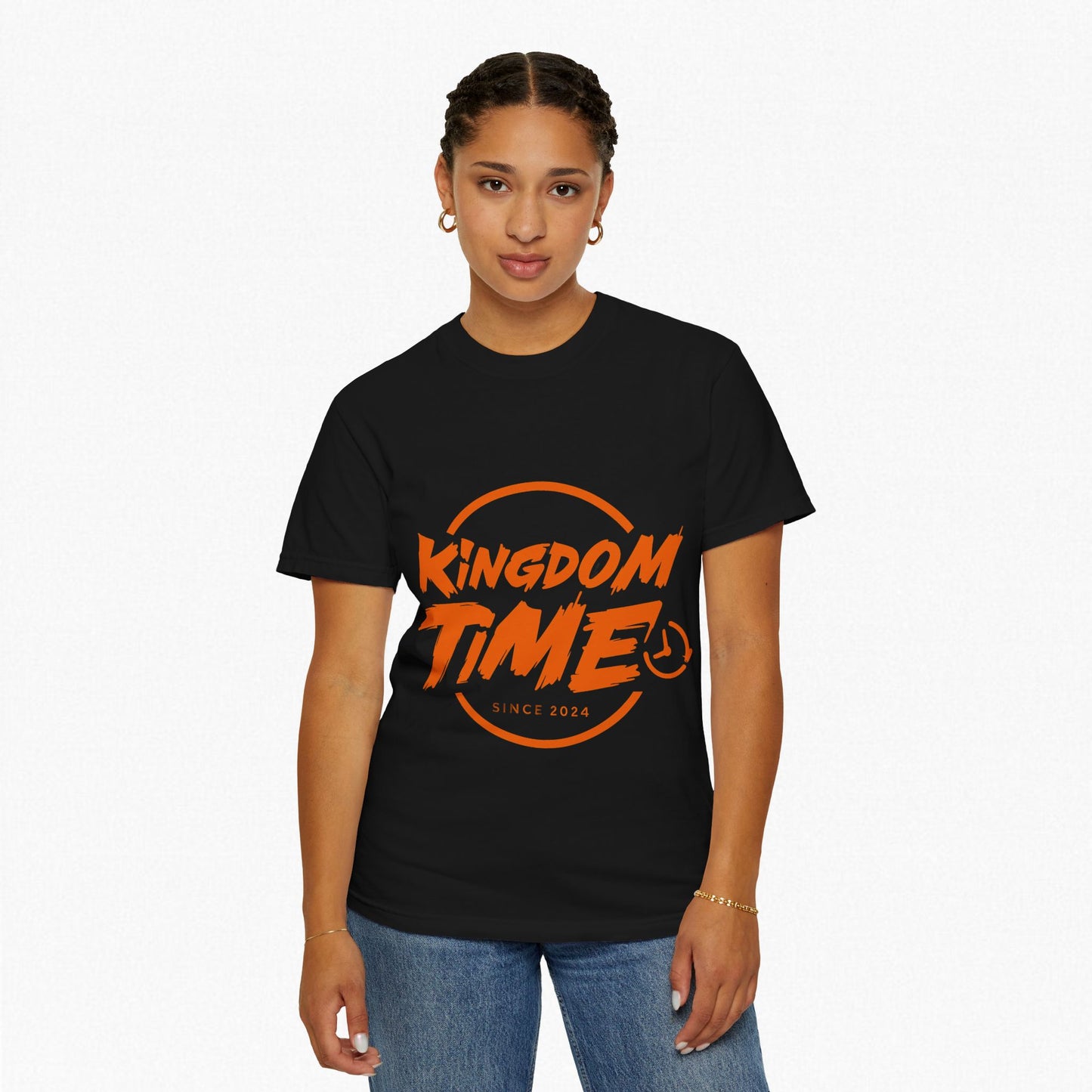 Kingdom Time Unisex Garment-Dyed T-shirt