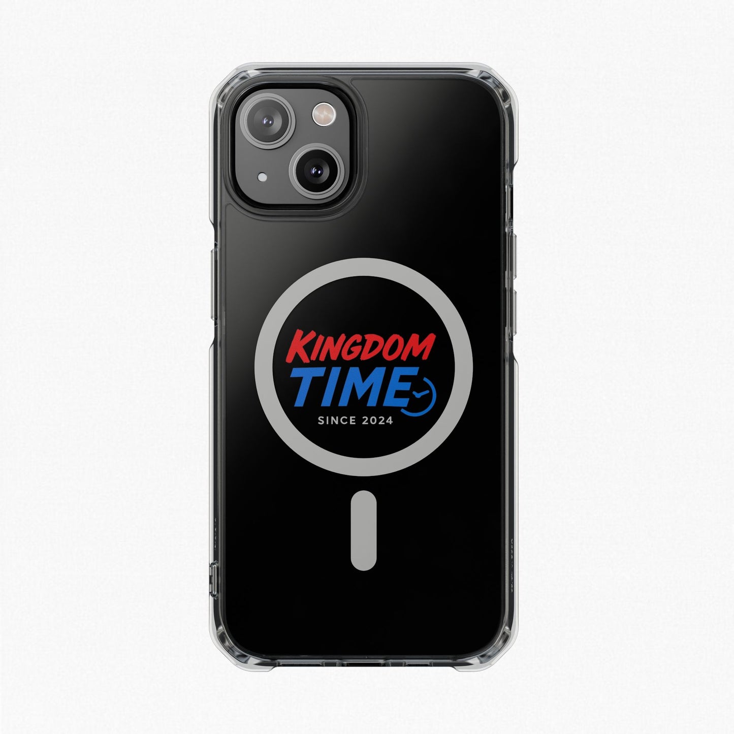 Stylish Magnetic Clear Case for iPhone