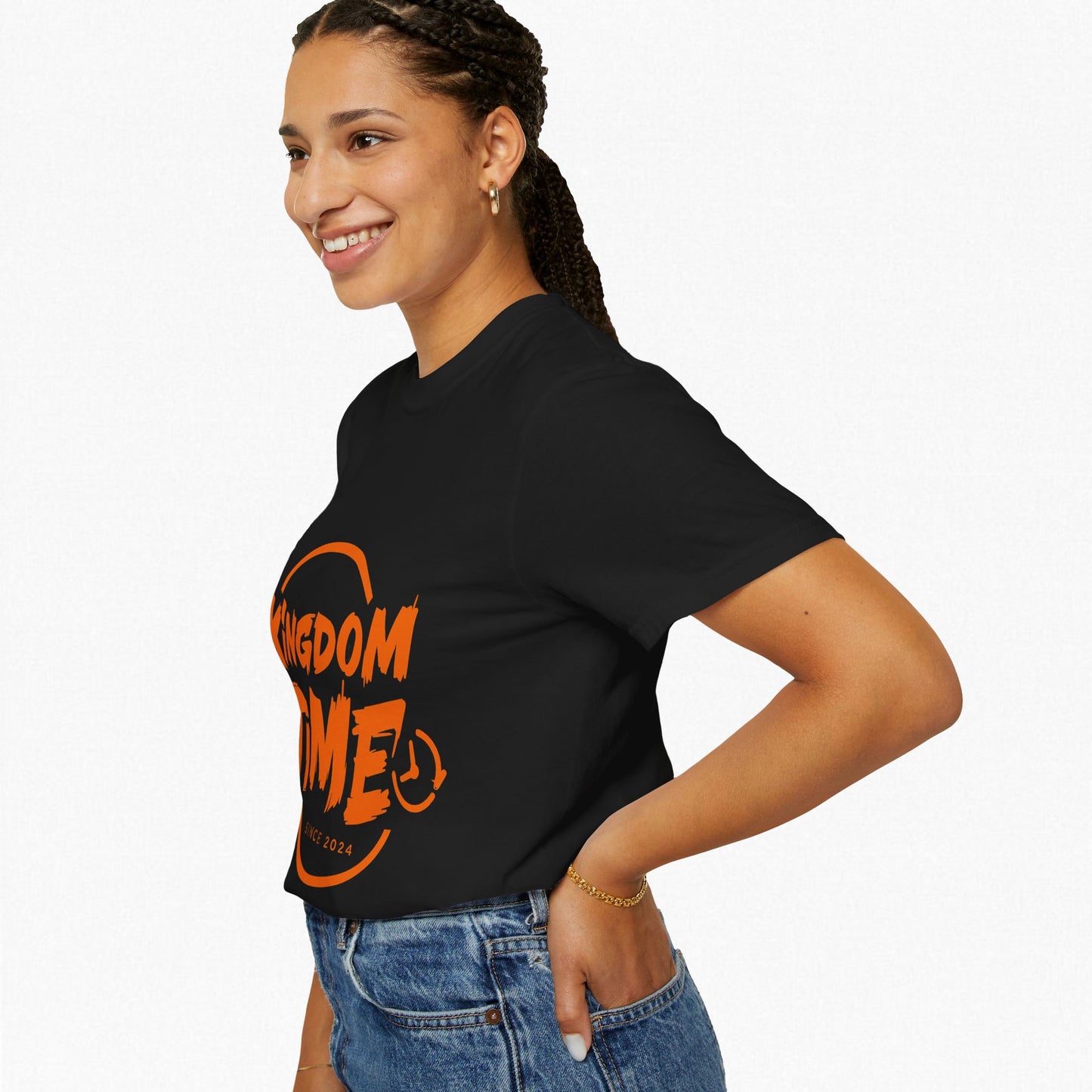 Kingdom Time Unisex Garment-Dyed T-shirt