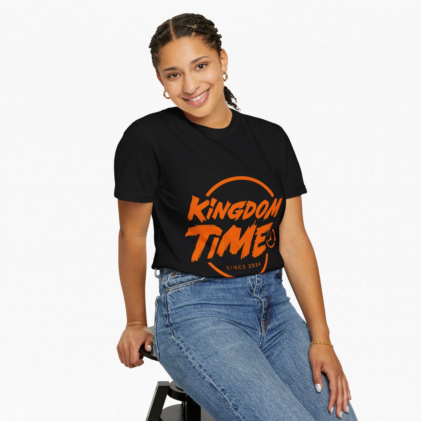 Kingdom Time Unisex Garment-Dyed T-shirt
